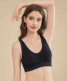 Real Comfy Seamless Wireless Bralette with Back hook