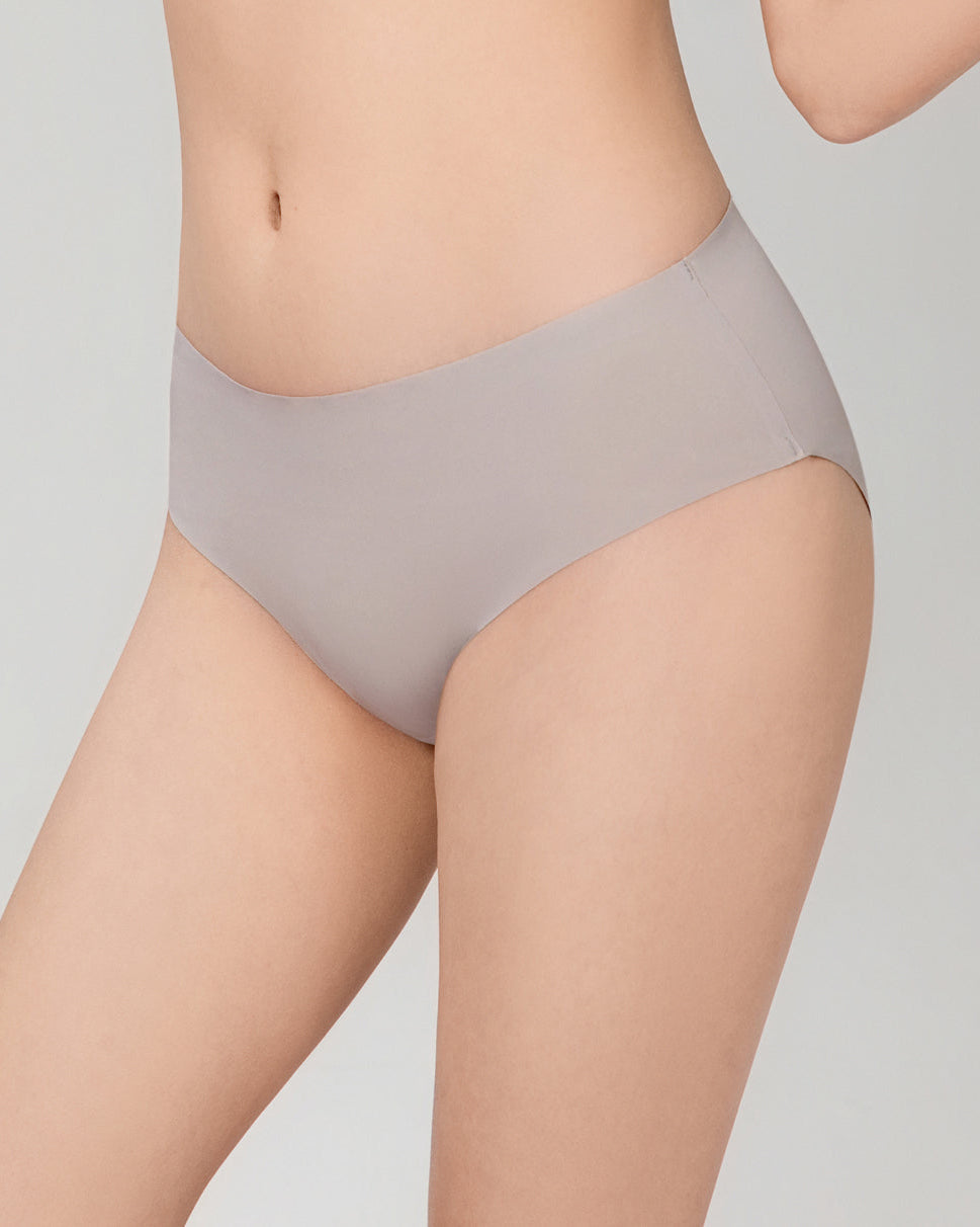 Seamless Mid Waist Midi Panties