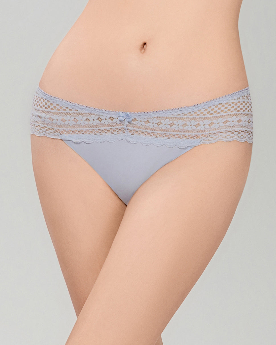 Crème Tulle Low Waist Mini Panties