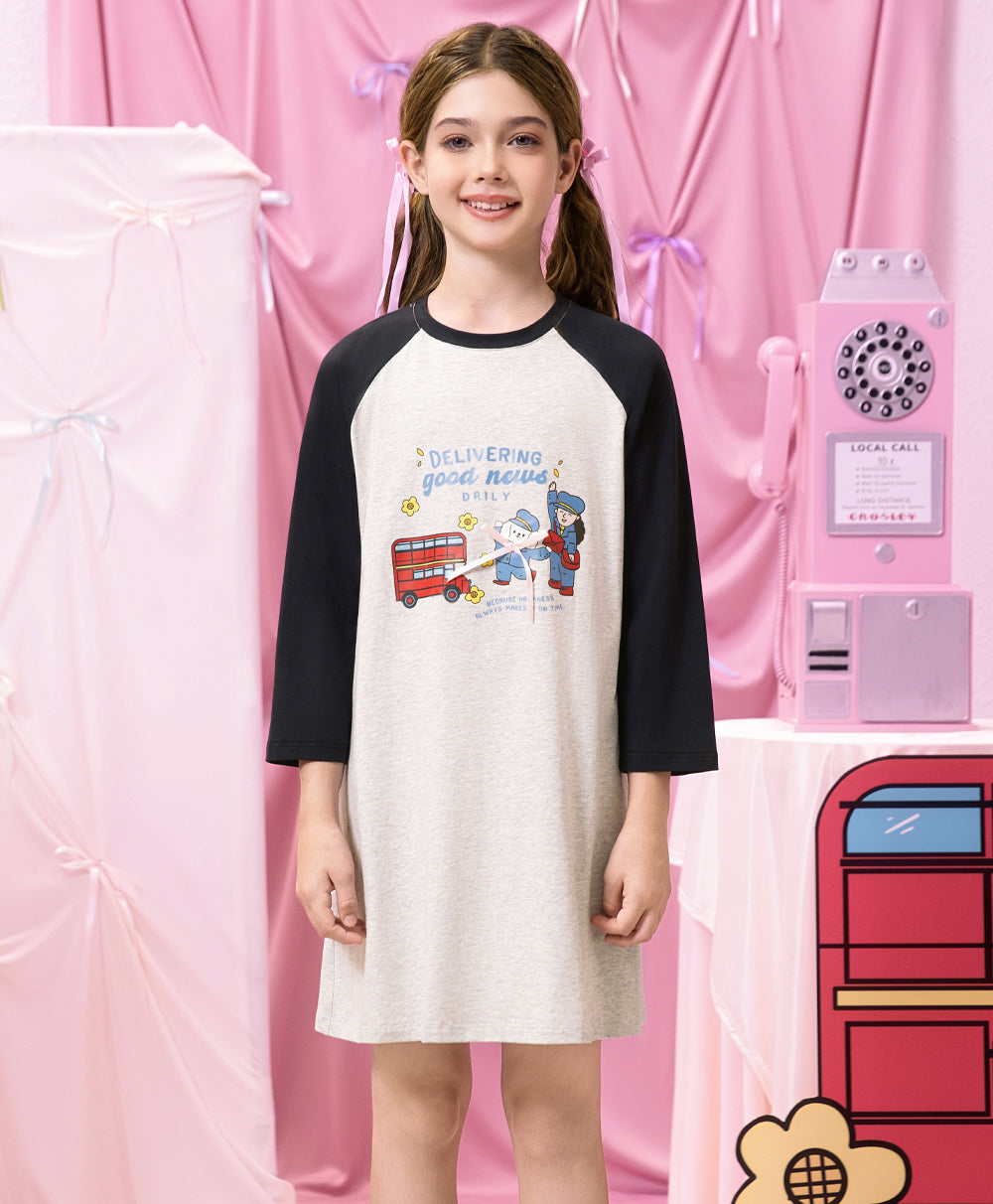Junior Harmony in London Junior Long Sleeve Sleep Dress