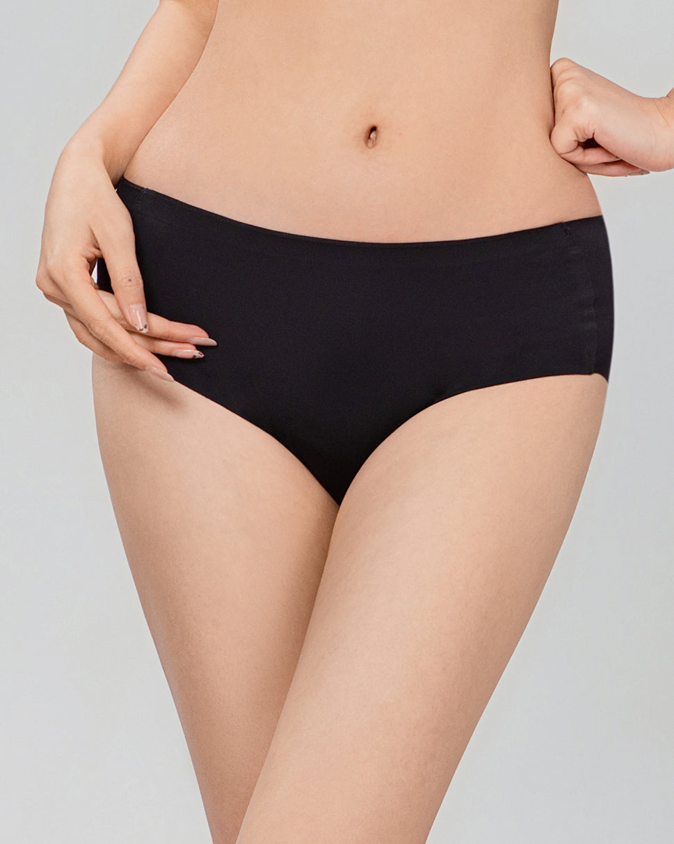 Lil Exquisite Seamless Mid Waist Hipster Panties