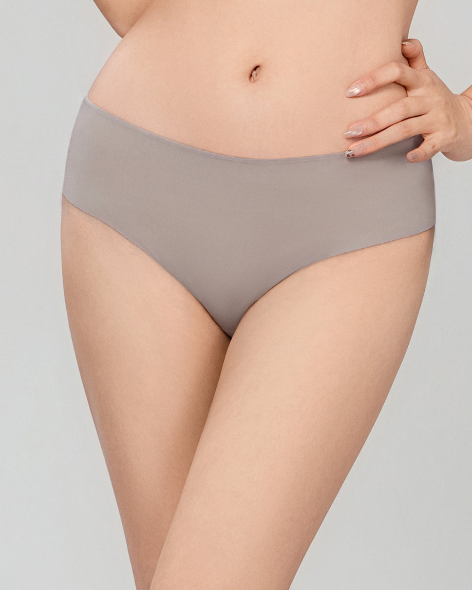 Lil Exquisite Seamless Mid Waist Midi Panties