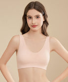 Young Hearts Real Comfy Seamless Wireless Bralette with Back hook