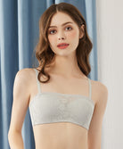 Dainty Florals 1/2 Cup Wired Bandeau Bra