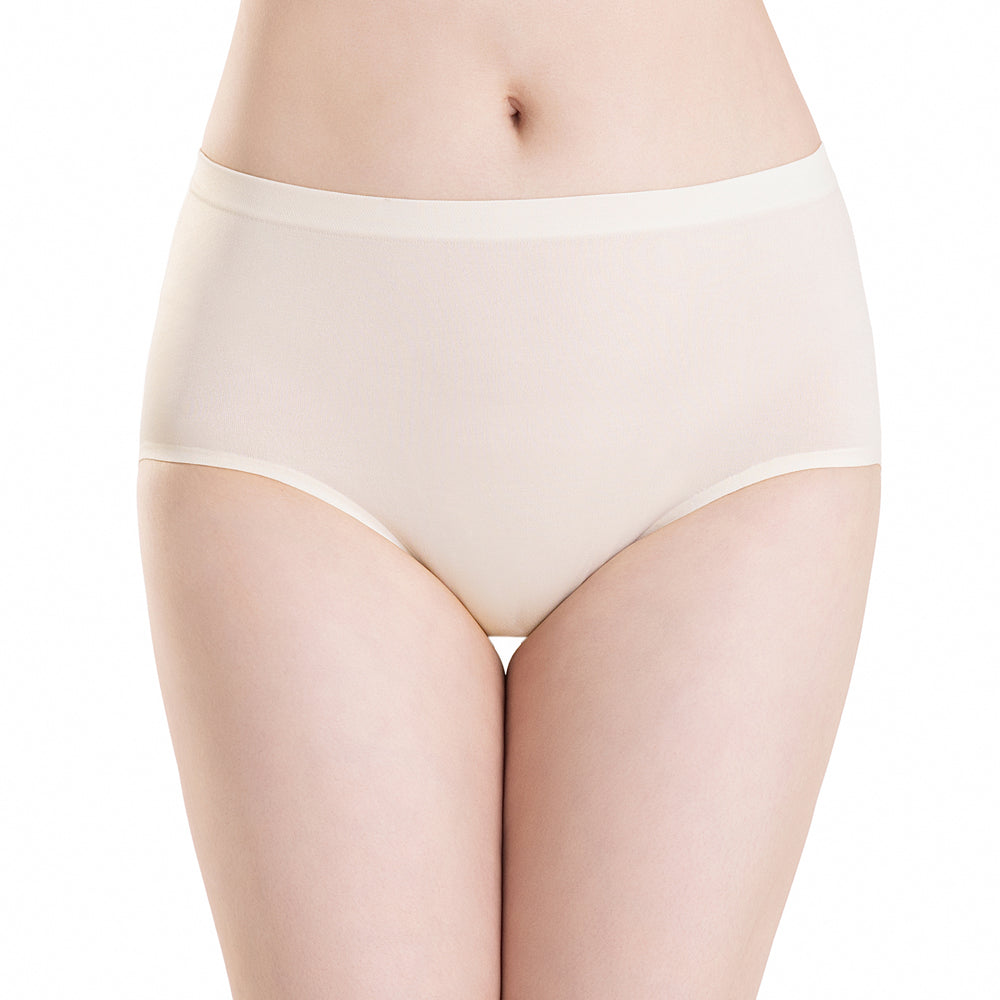 Zero Trace Seamless Mid Waist Midi Panties