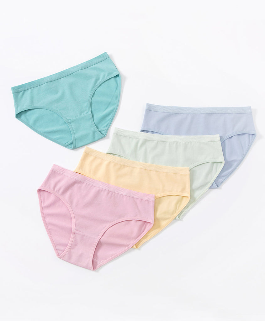 Fairy Sparkle Cotton 5-in-1 pack Midi Panties