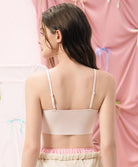 Laminated Pull-over Sports Bra