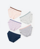 5pcs Lyocell Cotton Spandex Pack Panties