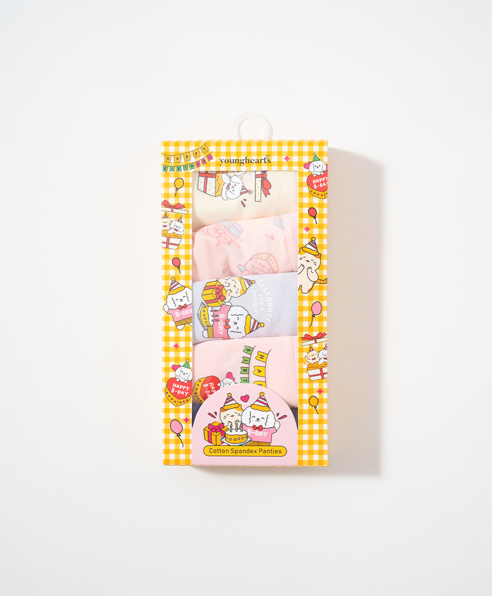 Low Waist Hipster Graphic Panties Box