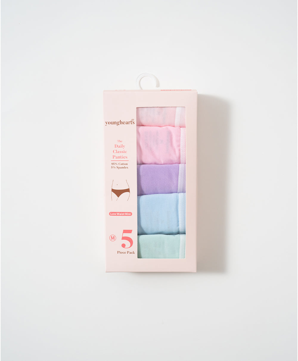  Low Waist Mini Pack Panties