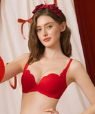 3/4 Cup Wireless Push-up Bra