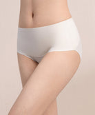 Laminated Mid Waist Hipster Panties