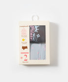 Viscose Sanitary Mid Waist Hipster 2pcs Pack Panties