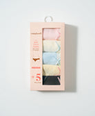 Low Waist Mini 5pcs Cotton Spandex Pack Panties