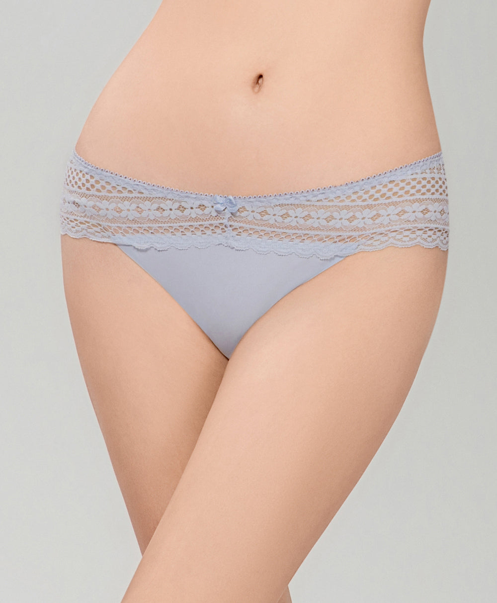 Crème Tulle Low Waist Mini Panties
