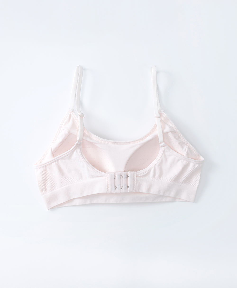 Junior Shining Heart Seamfree Crop Build in Bra Teens Vest (A Cup)