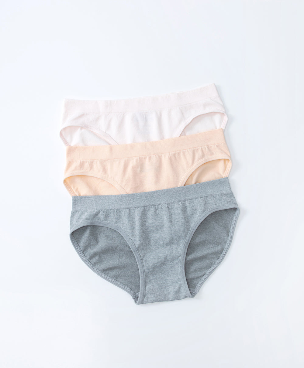 Junior Shining Heart Seamfree 3-Pack Low Waist Mini Panties