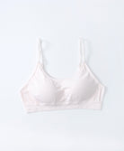 Junior Shining Heart Seamfree Crop Build in Bra Teens Vest 