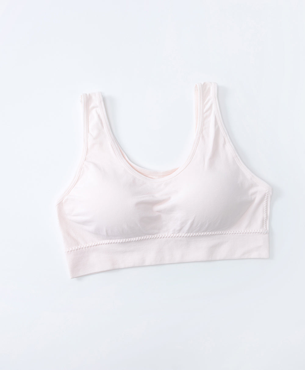 Junior Shining Heart Seamfree U-Back Teens Pull-over Vest with Bra Paddings