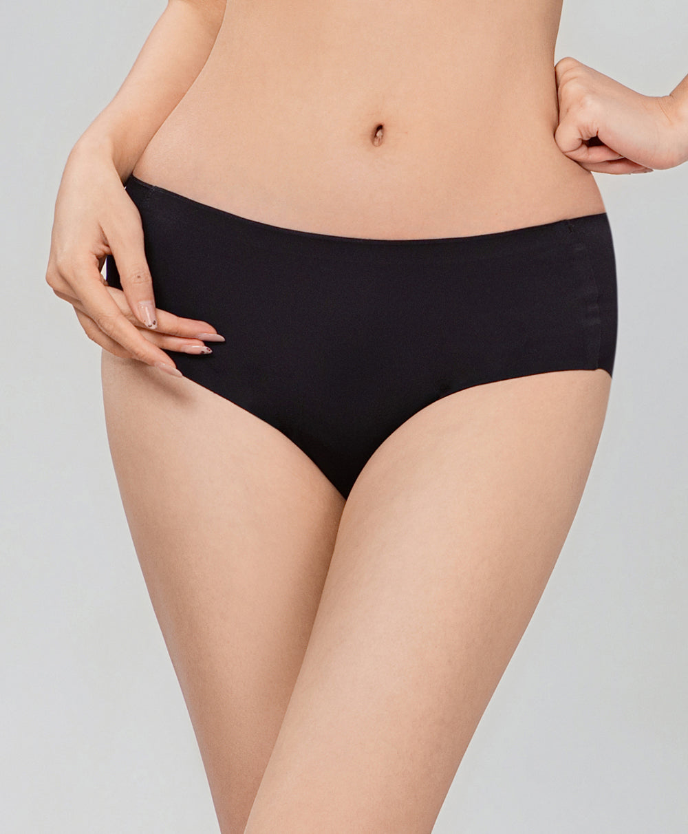 Lil Exquisite Seamless Mid Waist Hipster Panties