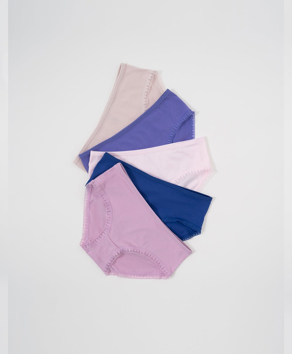  Low-waist Hipster Panties