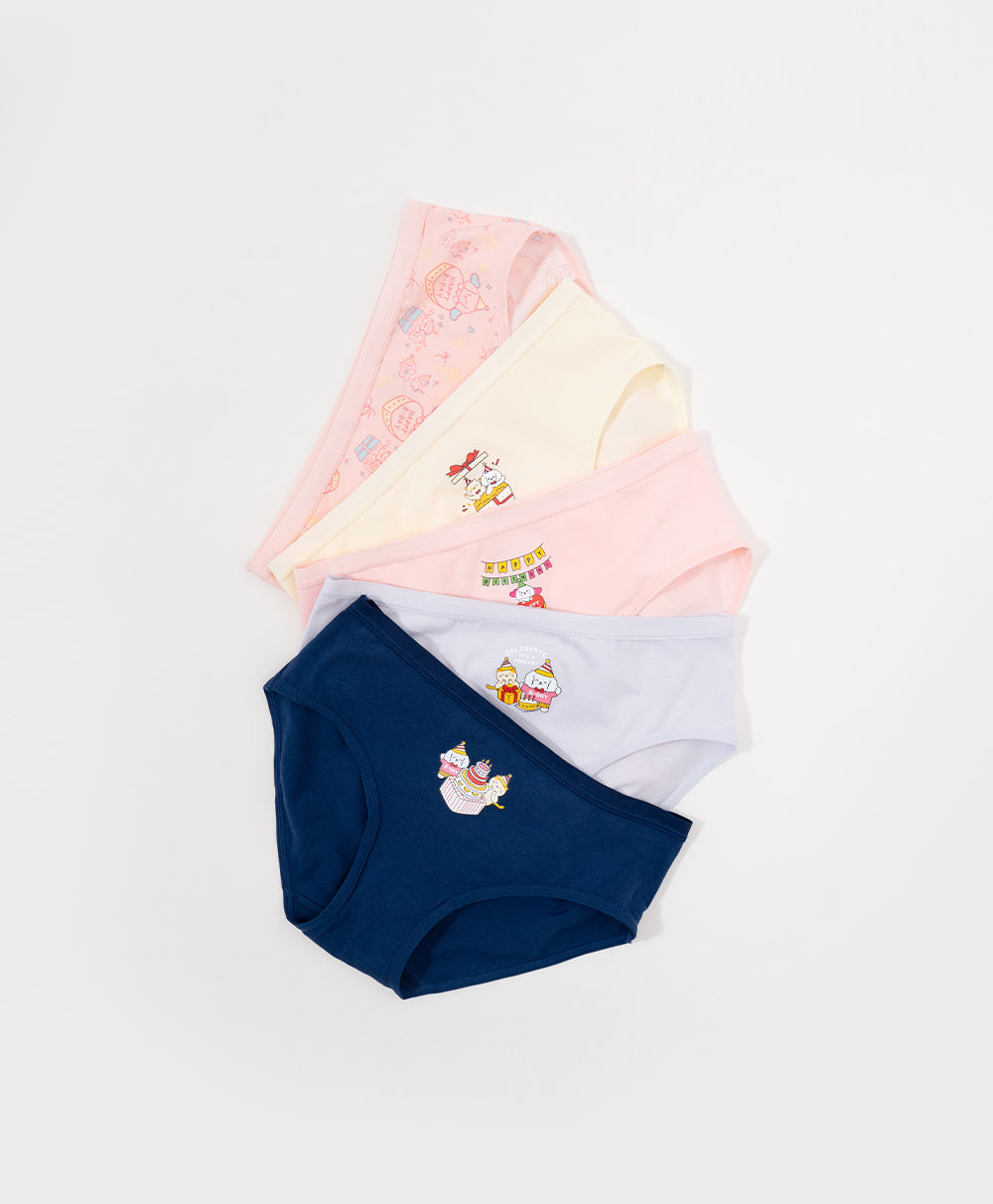 Low Waist Hipster Graphic Panties