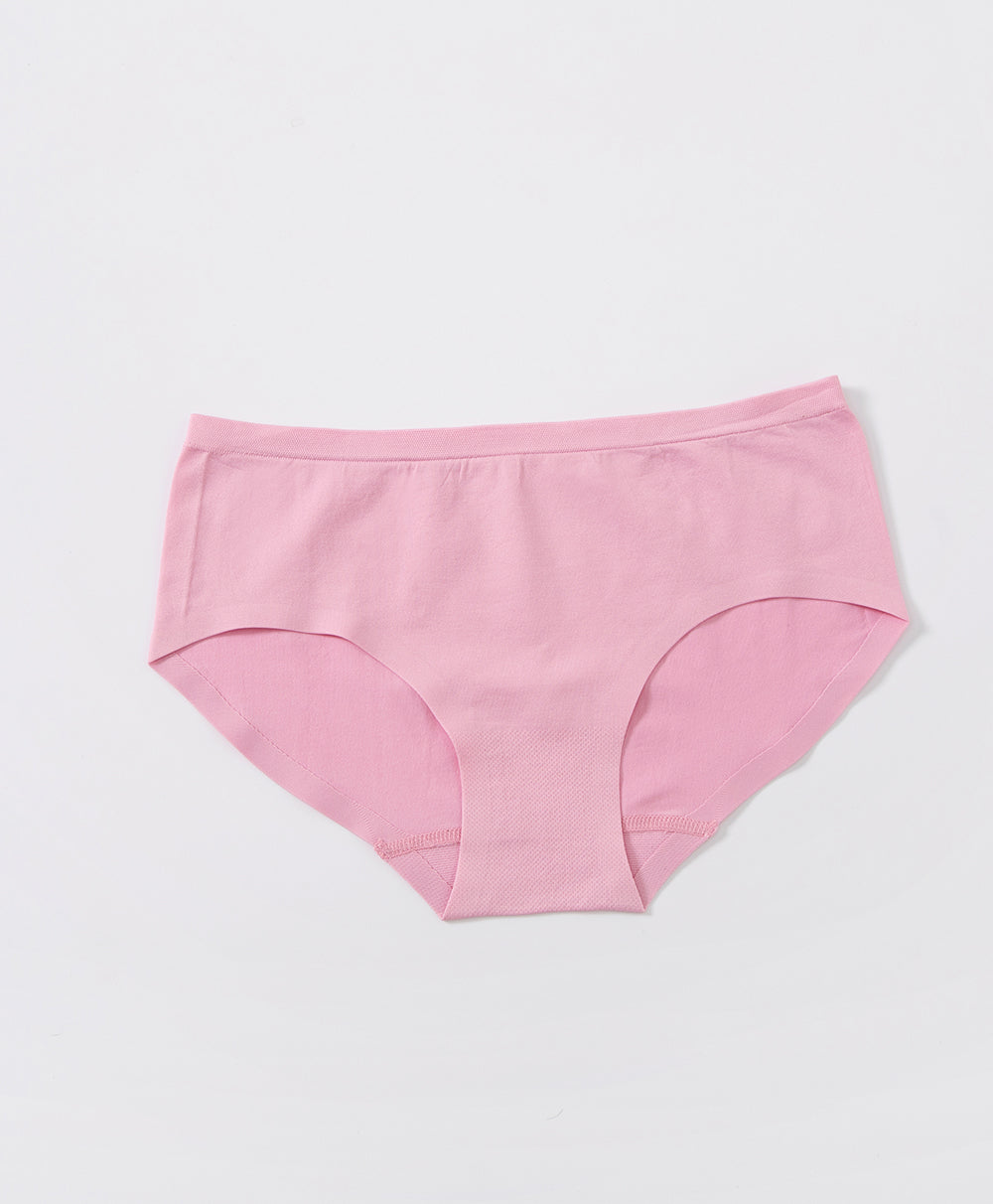 Seamfree Laminated Low-waist Hipster Panties