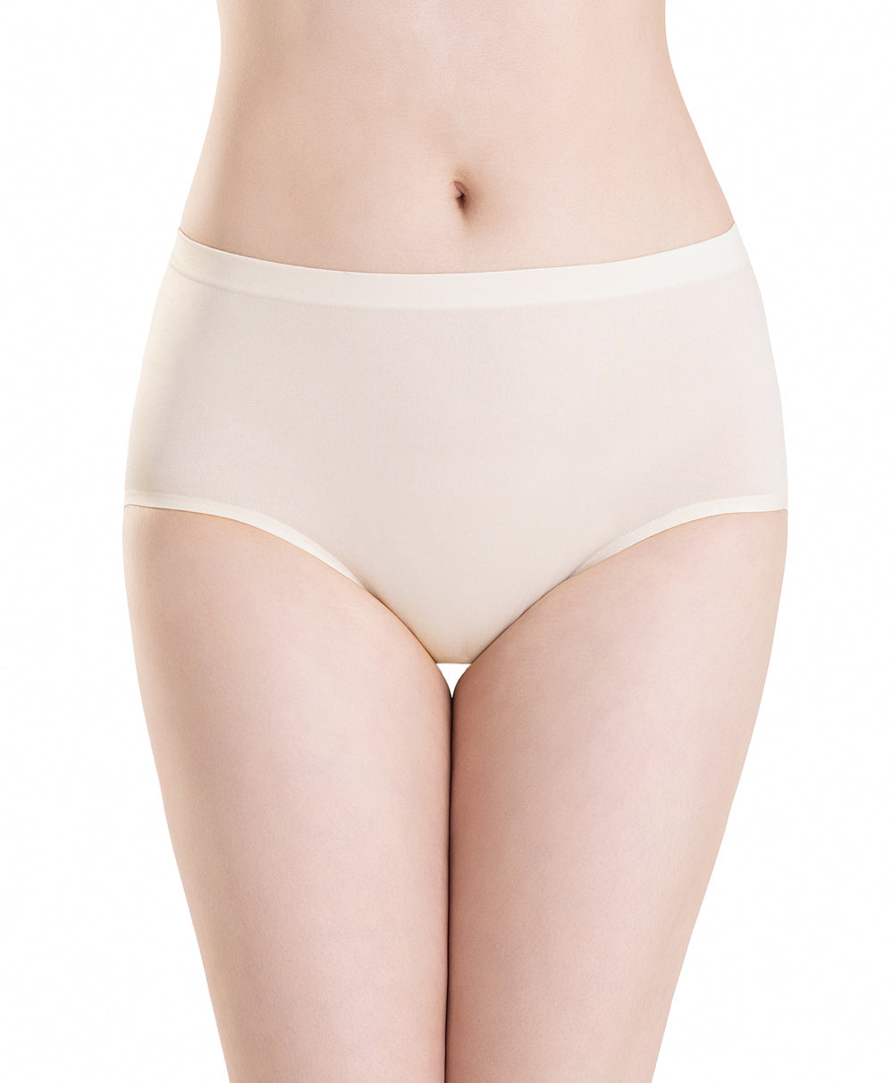 Zero Trace Seamless Mid Waist Midi Panties