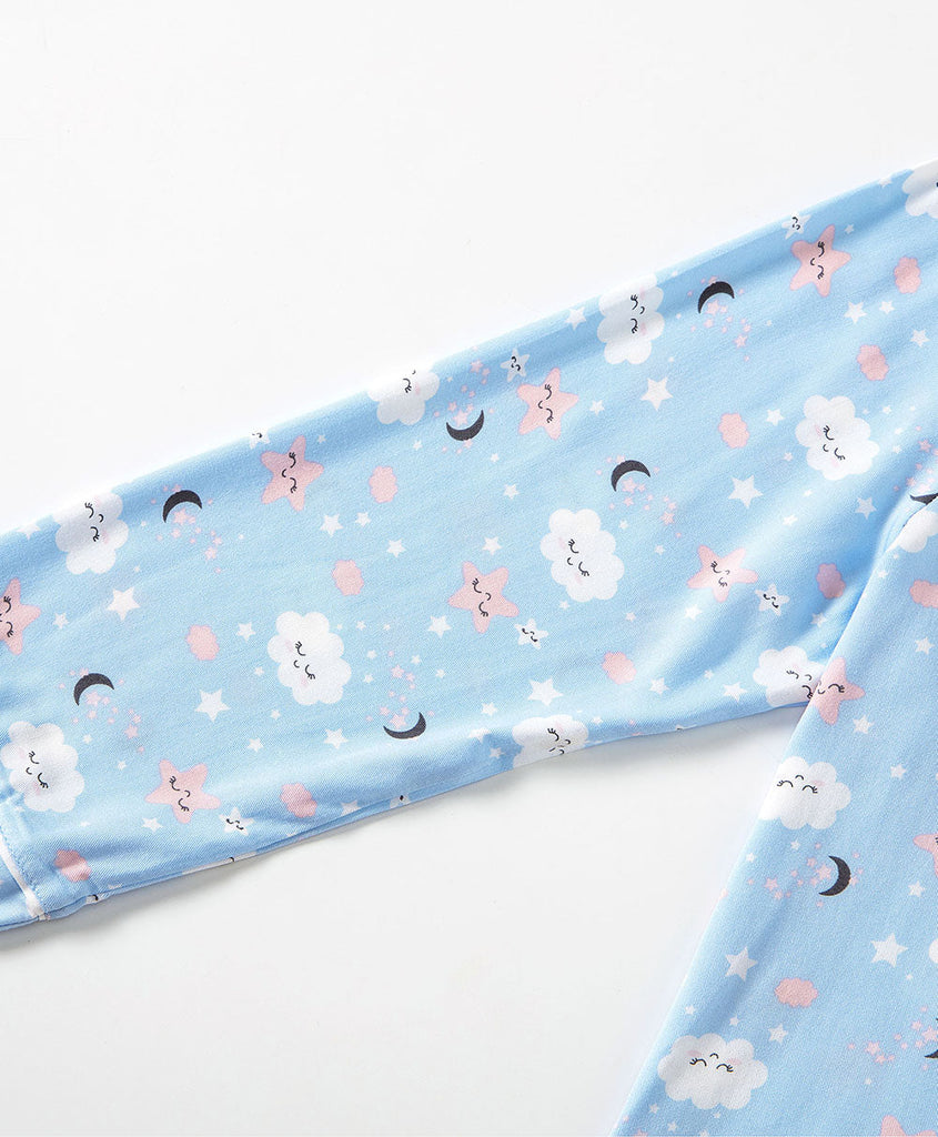 Fluffy Cloud Woven Pajama Set